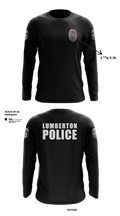 LUMBERTON POLICE 73149623 Long Sleeve Performance Shirt 103