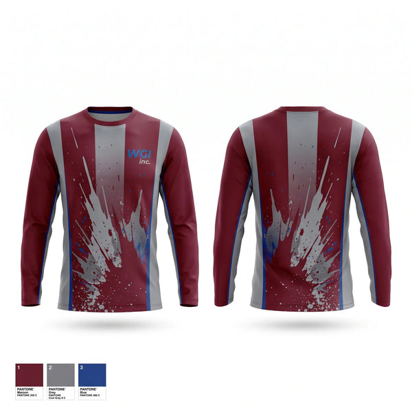 Long Sleeve Performance Shirt, WGI inc., , Teamtime, Team time, sublimation, custom sports apparel, team uniforms, spirit wear, spiritwear, sports uniforms, custom shirts, team store, custom team store, fundraiser sports, apparel fundraiser
