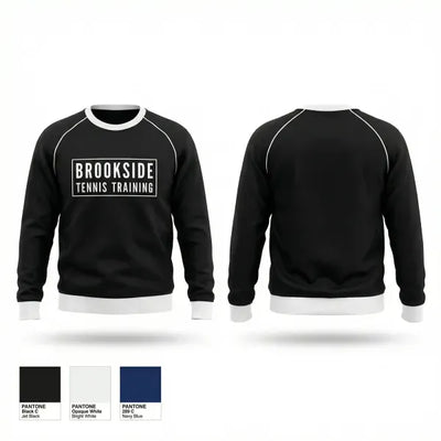 Brookside Tennis Training 62894675 Crew Neck Sweatshirt - 2