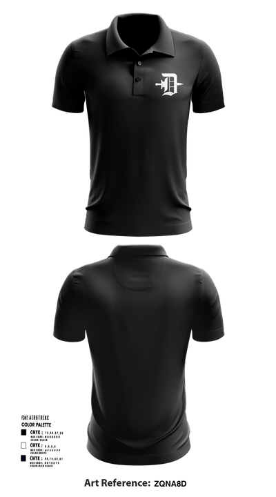 Livonia North Recruiting Station 17029649 Short Sleeve Performance Polo - 158