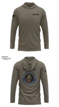 Oregon national guard shooting team 41509852 Long Sleeve Performance Shirt with hood - 23