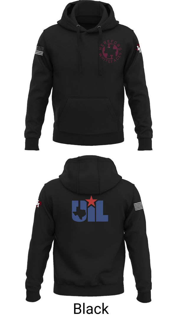 Hoodie, Hereford Whitefaces, Wrestling, Teamtime, Team time, sublimation, custom sports apparel, team uniforms, spirit wear, spiritwear, sports uniforms, custom shirts, team store, custom team store, fundraiser sports, apparel fundraiser