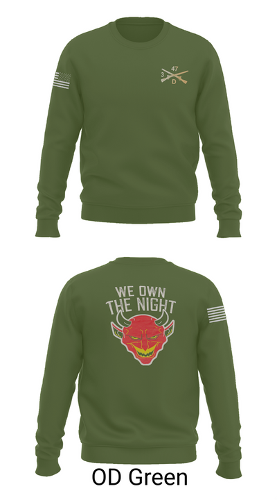 D Co 3-47 Cadre Crew Neck Sweatshirt - 45
