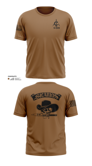 Short Sleeve Performance Shirt, 2/C Sicarios, Army, Teamtime, Team time, sublimation, custom sports apparel, team uniforms, spirit wear, spiritwear, sports uniforms, custom shirts, team store, custom team store, fundraiser sports, apparel fundraiser