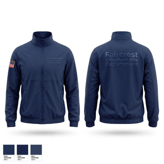 Windbreaker, Faircrest Volunteer Fire Department, Fire Department, Teamtime, Team time, sublimation, custom sports apparel, team uniforms, spirit wear, spiritwear, sports uniforms, custom shirts, team store, custom team store, fundraiser sports, apparel fundraiser