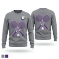 Albion Purple Eagles 96100388 Crew Neck Sweatshirt - 1