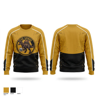 Crew Neck Sweatshirt, The Spinos, Men's Soccer, Teamtime, Team time, sublimation, custom sports apparel, team uniforms, spirit wear, spiritwear, sports uniforms, custom shirts, team store, custom team store, fundraiser sports, apparel fundraiser