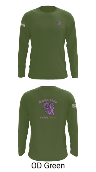 Long Sleeve Performance Shirt, Tesuque Police Dept, , Teamtime, Team time, sublimation, custom sports apparel, team uniforms, spirit wear, spiritwear, sports uniforms, custom shirts, team store, custom team store, fundraiser sports, apparel fundraiser