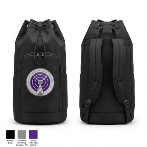 Gear Bag, NYSP Cellular Analysis Response Team, Police, Teamtime, Team time, sublimation, custom sports apparel, team uniforms, spirit wear, spiritwear, sports uniforms, custom shirts, team store, custom team store, fundraiser sports, apparel fundraiser