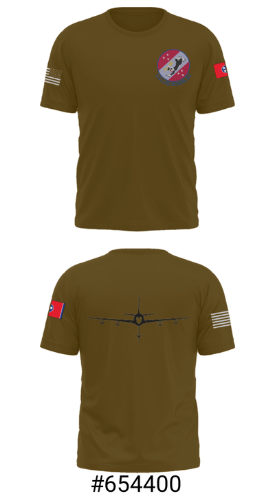 151st Air Refueling Squadron 9193987 Short Sleeve Performance Shirt - 6