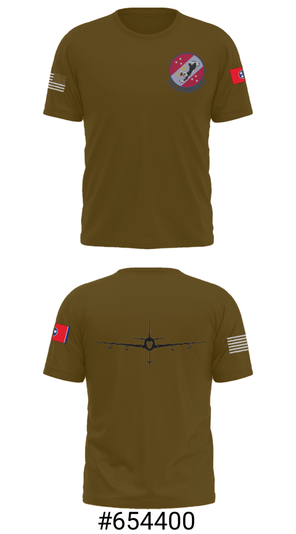 Short Sleeve Performance Shirt, 151st Air Refueling Squadron, Air Force, Teamtime, Team time, sublimation, custom sports apparel, team uniforms, spirit wear, spiritwear, sports uniforms, custom shirts, team store, custom team store, fundraiser sports, apparel fundraiser