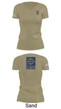 PWD MISAWA 91537594 Women's Short Sleeve V-neck Shirt - 84
