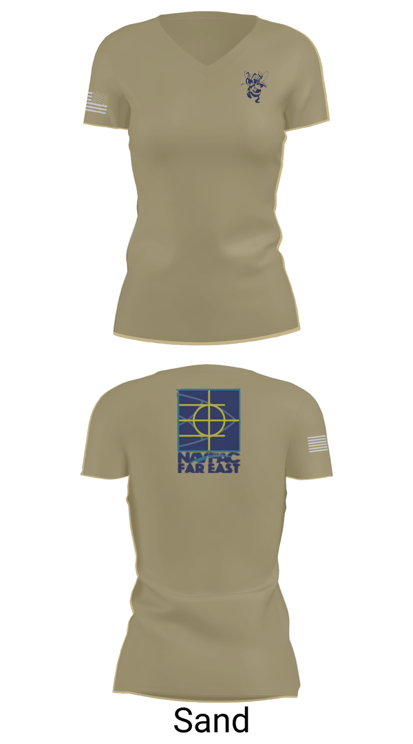 Womens Short Sleeve Vneck Shirt, PWD MISAWA, , Teamtime, Team time, sublimation, custom sports apparel, team uniforms, spirit wear, spiritwear, sports uniforms, custom shirts, team store, custom team store, fundraiser sports, apparel fundraiser