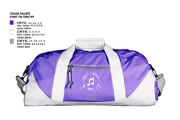 Duffle Bag, Lynhurst Bands, Spirit Store, Teamtime, Team time, sublimation, custom sports apparel, team uniforms, spirit wear, spiritwear, sports uniforms, custom shirts, team store, custom team store, fundraiser sports, apparel fundraiser