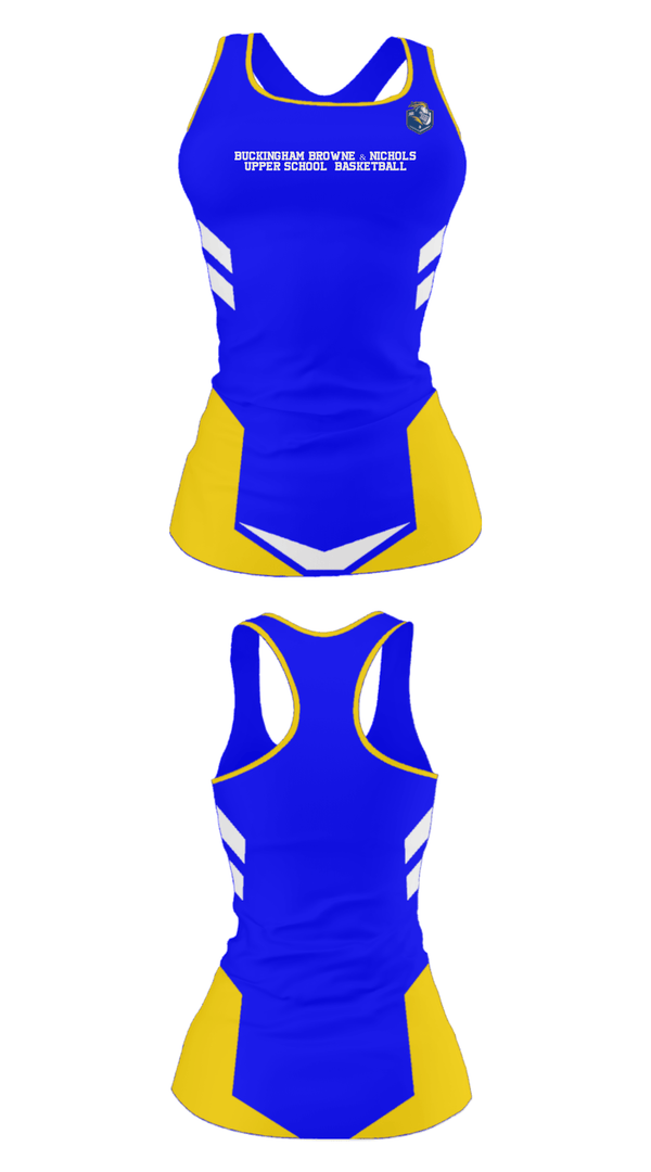 Tank Top, Buckingham Browne & Nichols Upper School  Basketball, Men's Basketball, Teamtime, Team time, sublimation, custom sports apparel, team uniforms, spirit wear, spiritwear, sports uniforms, custom shirts, team store, custom team store, fundraiser sports, apparel fundraiser