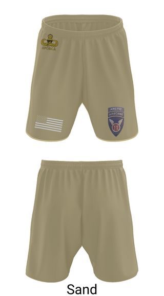 Athletic Shorts With Pockets, HHC, 725th BSB, 2/11 ABN, , Teamtime, Team time, sublimation, custom sports apparel, team uniforms, spirit wear, spiritwear, sports uniforms, custom shirts, team store, custom team store, fundraiser sports, apparel fundraiser