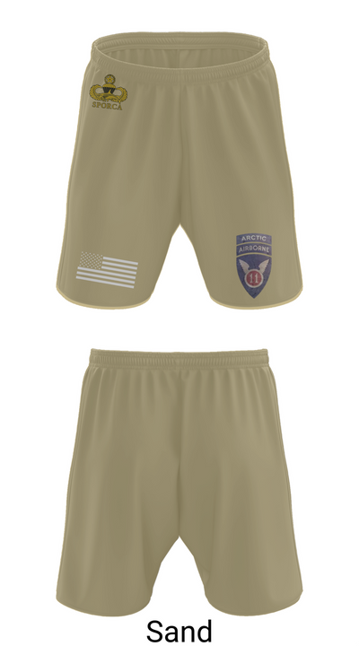 HHC, 725th BSB, 2/11 ABN 60450705 Athletic Shorts With Pockets - 89