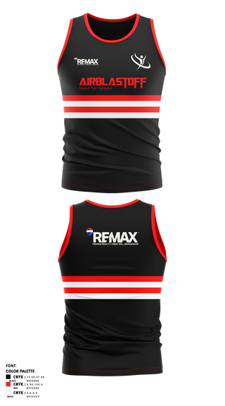 Tank Top, Airblastoff Lions, Track & Field, Teamtime, Team time, sublimation, custom sports apparel, team uniforms, spirit wear, spiritwear, sports uniforms, custom shirts, team store, custom team store, fundraiser sports, apparel fundraiser
