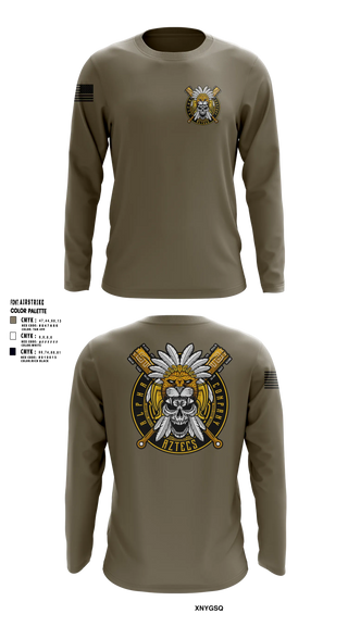 Long Sleeve Performance Shirt, A Co, 312th MI BN, Army, Teamtime, Team time, sublimation, custom sports apparel, team uniforms, spirit wear, spiritwear, sports uniforms, custom shirts, team store, custom team store, fundraiser sports, apparel fundraiser