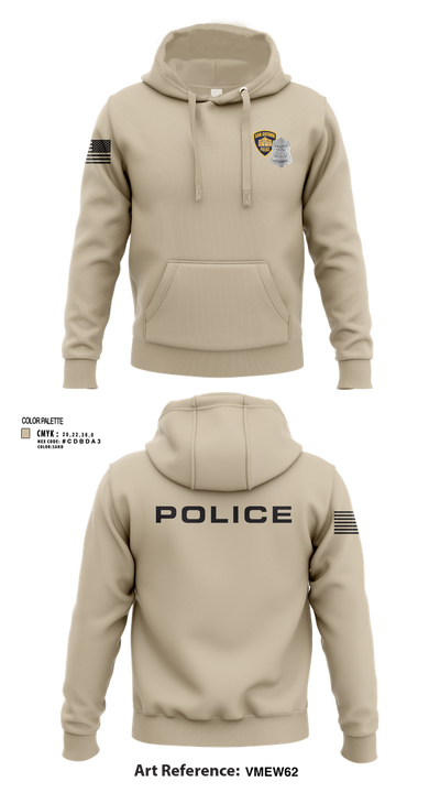 San Antonio Police Department 73330660 Hoodie - 102