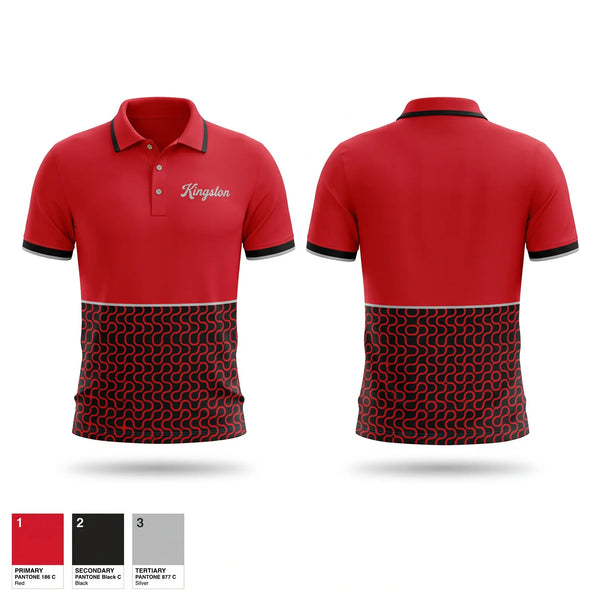 Short Sleeve Performance Polo, Kingston, Cross Country, Teamtime, Team time, sublimation, custom sports apparel, team uniforms, spirit wear, spiritwear, sports uniforms, custom shirts, team store, custom team store, fundraiser sports, apparel fundraiser