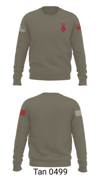 Crew Neck Sweatshirt, , Army, Teamtime, Team time, sublimation, custom sports apparel, team uniforms, spirit wear, spiritwear, sports uniforms, custom shirts, team store, custom team store, fundraiser sports, apparel fundraiser