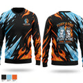 Chaos squad fire and Ice Crew Neck Sweatshirt - 1
