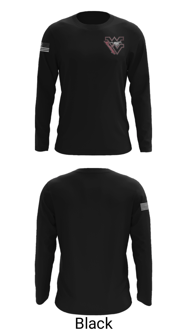 Long Sleeve Performance Shirt, West Valley High School Swimming, Swimming, Teamtime, Team time, sublimation, custom sports apparel, team uniforms, spirit wear, spiritwear, sports uniforms, custom shirts, team store, custom team store, fundraiser sports, apparel fundraiser