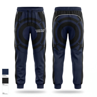 Sweatpants, Clever Police Department, Police, Teamtime, Team time, sublimation, custom sports apparel, team uniforms, spirit wear, spiritwear, sports uniforms, custom shirts, team store, custom team store, fundraiser sports, apparel fundraiser