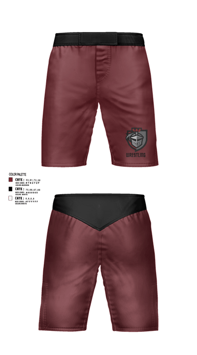 Lansingburgh Knights 54257003 Fight Shorts - 26