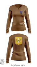 54th Troop Command 16732295 Women's Long Sleeve V-neck Shirt - 101