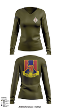 249TH RTI 24683658 Women's Long Sleeve V-neck Shirt - 102