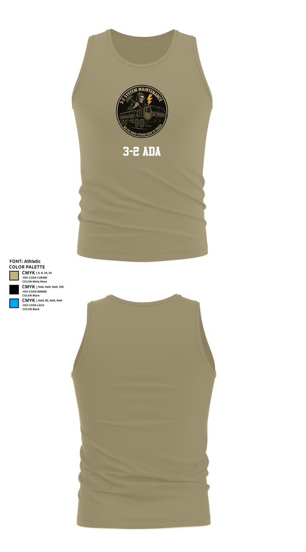 Tank Top, 3-2 ADA, , Teamtime, Team time, sublimation, custom sports apparel, team uniforms, spirit wear, spiritwear, sports uniforms, custom shirts, team store, custom team store, fundraiser sports, apparel fundraiser