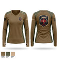 1-171 MEDEVAC Women's Long Sleeve V-neck Shirt - 1