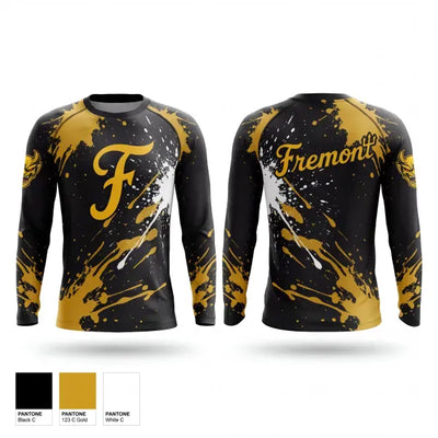 Fremont Yellow Devils 95321298 Long Sleeve Performance Shirt 1