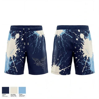 Athletic Shorts With Pockets, Ansonia Chargers, Track & Field, Teamtime, Team time, sublimation, custom sports apparel, team uniforms, spirit wear, spiritwear, sports uniforms, custom shirts, team store, custom team store, fundraiser sports, apparel fundraiser