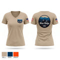 Blue Ridge Fire Women's Short Sleeve V-neck Shirt - 1