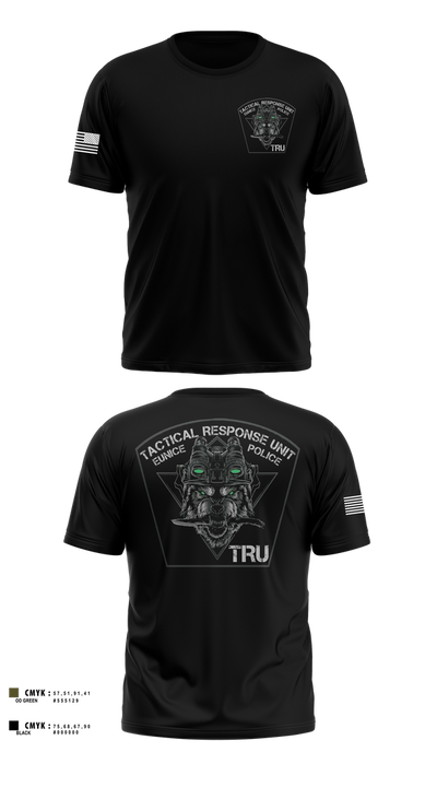 Eunice Police TRU 91634971 Short Sleeve Performance Shirt - 1