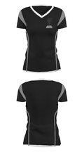Bauxite Middle School Basketball 40408407 Women's Short Sleeve V-neck Shirt - 30