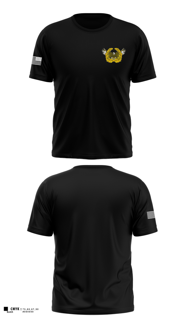 Old School Cotton Feel Shirt, Arlington Hall Minuteman Silver Chapter - USAWOA, Army, Teamtime, Team time, sublimation, custom sports apparel, team uniforms, spirit wear, spiritwear, sports uniforms, custom shirts, team store, custom team store, fundraiser sports, apparel fundraiser