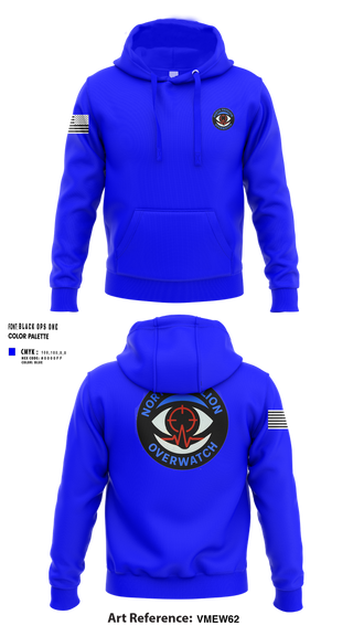 Hoodie, North Pavilion Overwatch, , Teamtime, Team time, sublimation, custom sports apparel, team uniforms, spirit wear, spiritwear, sports uniforms, custom shirts, team store, custom team store, fundraiser sports, apparel fundraiser