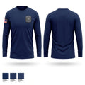 Brady Police Department Long Sleeve Performance Shirt - 1