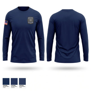 Long Sleeve Performance Shirt, Brady Police Department, Police, Teamtime, Team time, sublimation, custom sports apparel, team uniforms, spirit wear, spiritwear, sports uniforms, custom shirts, team store, custom team store, fundraiser sports, apparel fundraiser
