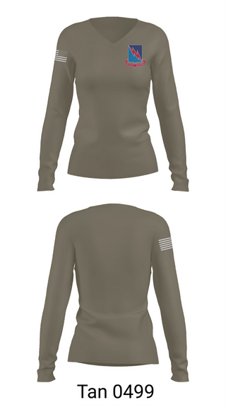 Womens Long Sleeve Vneck Shirt, 323rd military intelligence battallion, Army, Teamtime, Team time, sublimation, custom sports apparel, team uniforms, spirit wear, spiritwear, sports uniforms, custom shirts, team store, custom team store, fundraiser sports, apparel fundraiser