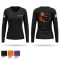 Region 22 Women's Long Sleeve V-neck Shirt - 1