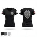 Great Falls Police Department 8577019 Women's Short Sleeve V-neck Shirt - 1