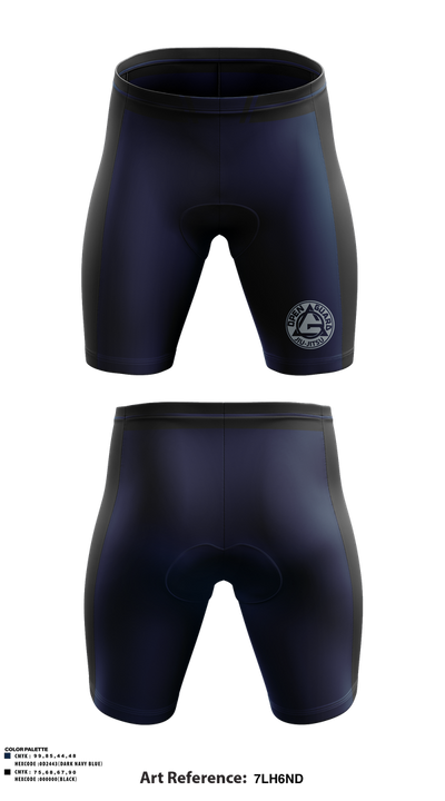 Open Guard BJJ 13780939 Men's Compression Shorts - 2