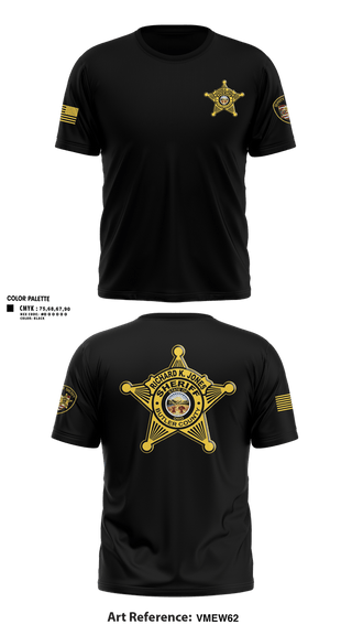 Short Sleeve Performance Shirt, Butler County Sheriff’s Office, Police, Teamtime, Team time, sublimation, custom sports apparel, team uniforms, spirit wear, spiritwear, sports uniforms, custom shirts, team store, custom team store, fundraiser sports, apparel fundraiser