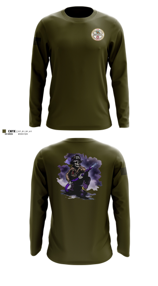 Long Sleeve Performance Shirt, 319th IEW, , Teamtime, Team time, sublimation, custom sports apparel, team uniforms, spirit wear, spiritwear, sports uniforms, custom shirts, team store, custom team store, fundraiser sports, apparel fundraiser