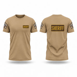 Old School Cotton Feel Shirt, Montgomery County Sheriff’s Office, Police, Teamtime, Team time, sublimation, custom sports apparel, team uniforms, spirit wear, spiritwear, sports uniforms, custom shirts, team store, custom team store, fundraiser sports, apparel fundraiser